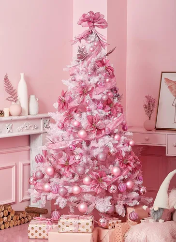 Vista 8 de XmasExp Adornos de Navidad grandes de 8 pulgadas, decoración de árbol gigante, bolas colgantes decorativas inastillables para decoración de fiestas