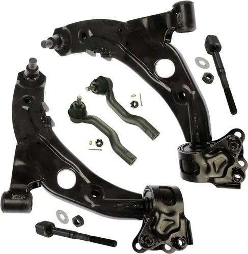 Vista 82 de Detroit Axle - Kit de brazos de control delantero para Chevy Silverado 1500 GMC Sierra 1500 GMC Sierra 1500 Avalanche Yukon Tahoe Escalade ESV EXT
