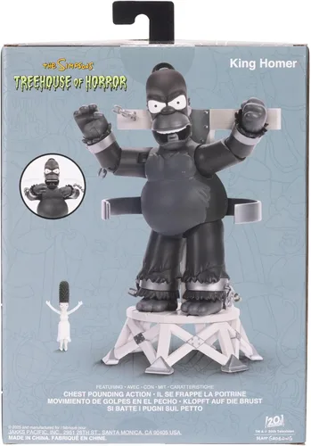 Vista 8 de Figuras de acción de Los Simpsons Homer de 5 pulgadas con Mini Marge