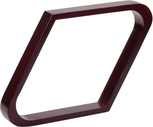 Vista 18 de GSE Games & Sports Expert Triángulo de Billar de Madera Maciza para 8 Bolas / Rombo para 9 Bolas, Porta Bolas de Billar para Bolas de Billar