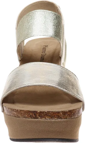 Vista 3 de Pierre Dumas Hester-1 Sandalias de cuña para mujer