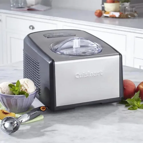 Vista 2 de Cuisinart ICE-100 Máquina para hacer helado y gelato con compresor