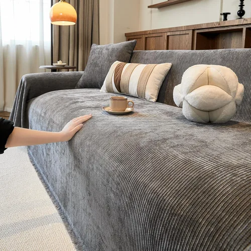 Vista 37 de ROOMLIFE Manta de sofá estilo azteca boho para sillones de 2/3 cojines, fundas de sofá lavables y antideslizantes aptas para mascotas, protector