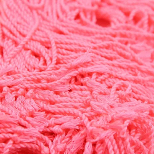 Vista 2 de Cuerda de yoyó de poliéster - 130cm-51in - Paquete de 100 cuerdas YoYo (rosa)