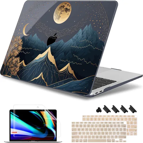 Vista 29 de May Chen Funda compatible con MacBook Air de 13 pulgadas 2022 2021, versión 2020-2018 Modelo: M1 A2337 A2179 A1932, carcasa rígida de plástico
