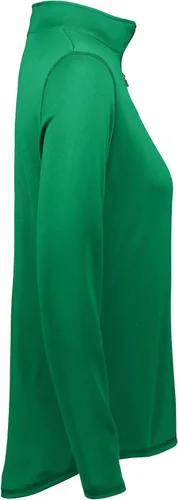 Vista 4 de Augusta Sportswear - Sudadera con cremallera corta para mujer, absorbe la humedad