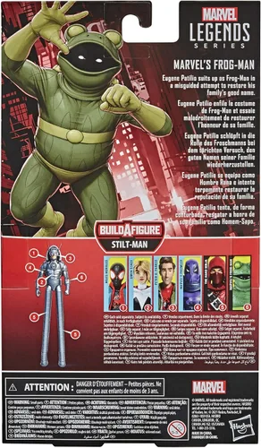 Vista 8 de Spider-Man Hasbro Marvel Legends Series Marvel's Frog-Man - Figura