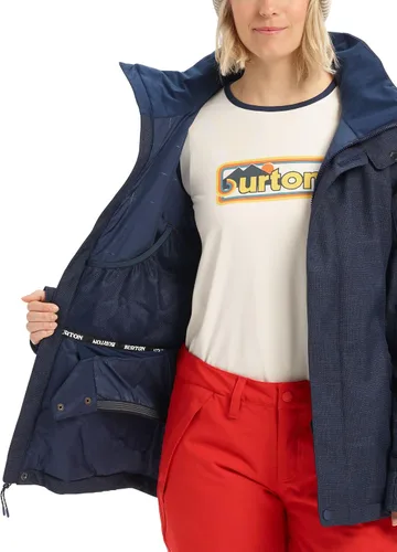 Vista 4 de Burton - Chamarra de esquísnowboard para mujer, modelo Jet Set
