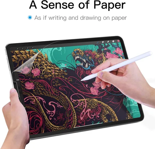 Vista 3 de JETech Protector de pantalla de papel para iPad Pro 11" 4/3/2/1, Air 5/4, paquete de 1 For iPad Air 5/4 10.9" (2022/2020) & Pro 11