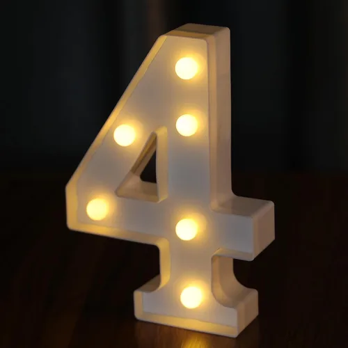 Vista 14 de Letras Iluminadas, Luces de Letras LED 26 del Alfabeto, Letra Iluminada Decorativa, Letras de Marquesina LED que Funcionan con Pilas para Fiesta