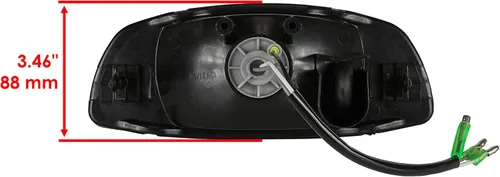 Vista 2 de Caltric Conjunto de luz trasera con bombilla compatible con Suzuki Eiger LT-F400 LT-F400F LT-A400 LT-A400F 2002-2007 / Vinson LT-A500F 2002-2007