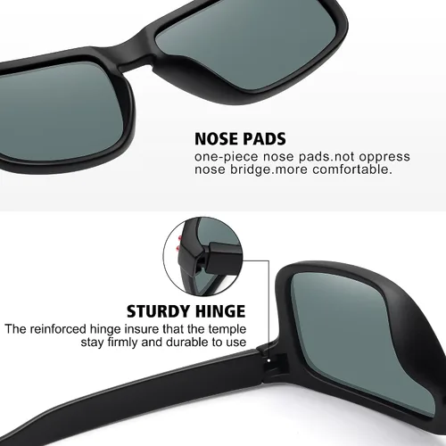 Vista 4 de MEETSUN Polarized Sunglasses for Men Women Sports Driving Fishing Glasses UV400 Protection