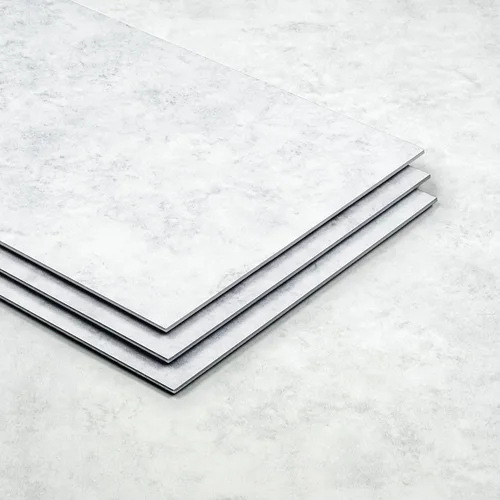 Vista 4 de Lucida Surfaces Suelo de vinilo de lujo Azulejos con aspecto de piedra Suelo entrelazado Apto para bricolaje MaxCore Terra 16 pies