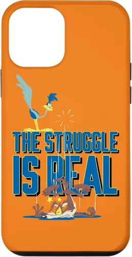 Vista 16 de iPhone 16 Looney Tunes Roadrunner the Struggle Is Real Case