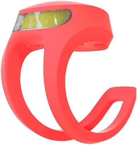 Vista 7 de Knog Frog Front Bike Light - Iconic Bicycle Light Reborn with Bright 40 Lumen LED Output, 9 Light Modes, Flexible Mount, USB-C Rechargeable, 20g