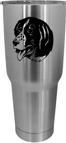 Vista 441 de Cairn Terrier - Vaso grabado con temática de perro, 30 onzas