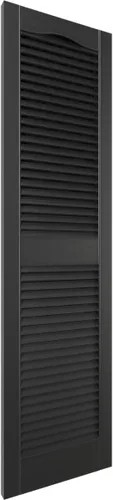 Vista 3 de Persianas de vinilo Ekena Millwork, LL1S12X02500BL 002 - Negro