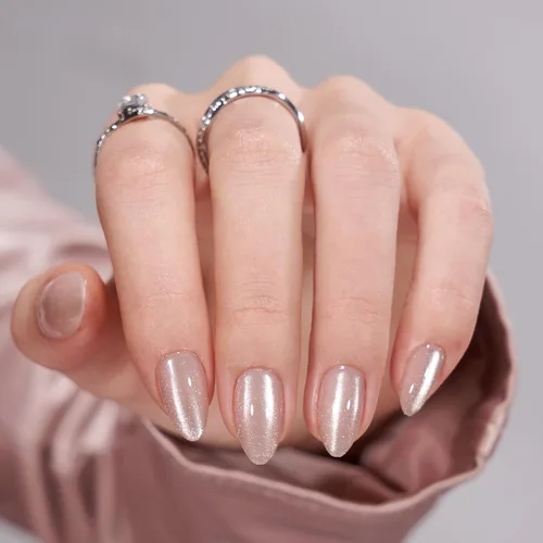 Vista 52 de BTArtbox Uñas Postizas Blancas Cortas a Presión - Uñas Postizas de Gel Suave en Forma de Almendra, Uñas Blancas con Pegamento para Uñas, Uñas