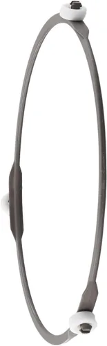 Vista 8 de Base de soporte giratorio para horno microondas con soporte giratorio de 3 ruedas, compatible con soporte de anillo de 7 pulgadas de diámetro