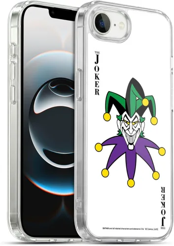 Vista 183 de Head Case Designs Funda de gel suave con licencia oficial de The Joker DC Comics Arkham Asylum Character Art compatible con Apple iPhone 7