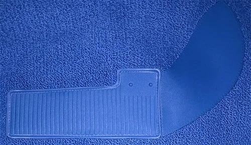 Vista 3 de ACC Alfombra automotriz compatible con Chevrolet Corvette, Coupe 1966, kit completo (501-negro 80-20 bucle)