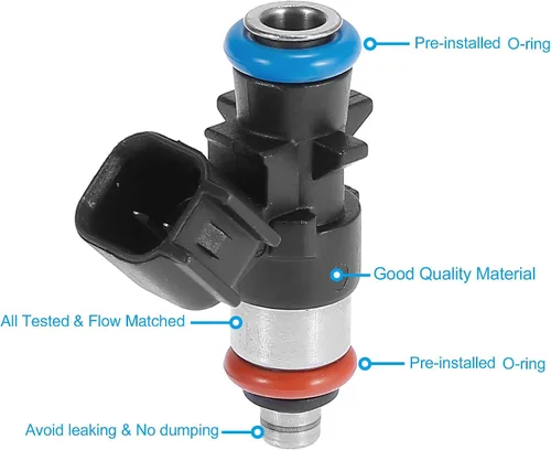 Vista 3 de X AUTOHAUX 6pcs inyector de combustible para Dodge Challenger Cargador Durango Grand Caravan para Town Country para Jeep Wranger para 2012-2017