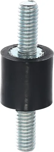 Vista 5 de X AUTOHAUX 4 unids M4 coche anti vibración goma aislador amortiguador 0.394x0.394 in caucho bobina montaje amortiguador montajes para compresores