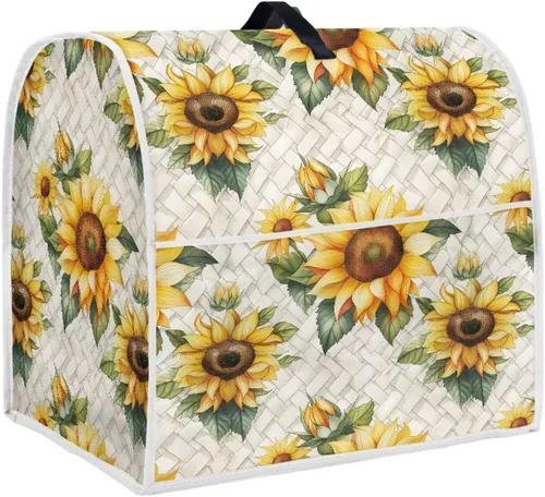 Vista 33 de Funda para batidora de pie de libélula bohemia compatible con mezclador de cocina de 4.5 a 5 cuartos de galón, a prueba de polvo, cubierta