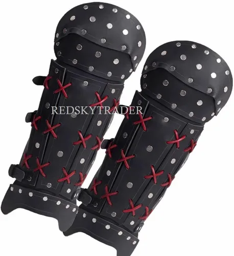 Vista 2 de Armadura samurái de cuero Armadura vikinga medieval para cosplay Armadura de caballero de cuero Armadura vikinga unisex de fantasía steampunk