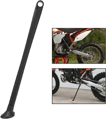 Vista 5 de Soporte de aluminio de la bici de la suciedad de la forja con los resortes para XC XCW EXC 150-530cc Sturdy Motorcycle Kick Stand Side Support for