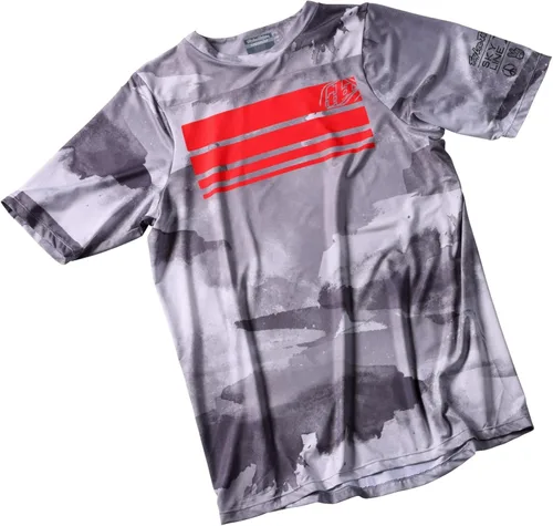 Vista 3 de Troy Lee Designs Skyline Blocks Cement SS Jersey