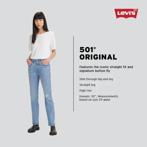 Vista 4 de Levi's Women's 94 Baggy (Also Available in Plus)