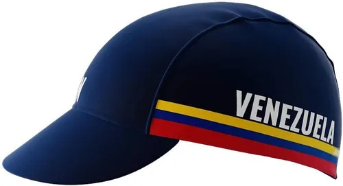 Vista 2 de ScudoPro Venezuela Code - Gorra de ciclismo para carretera o correr