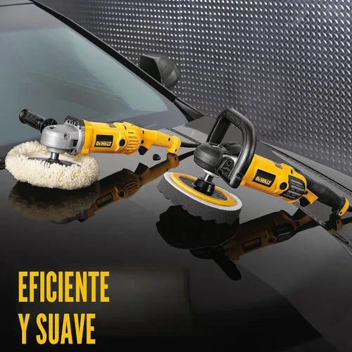Vista 7 de DeWalt DWP849X 7-9 pulgadas Pulidora de velocidad variable con arranque suave