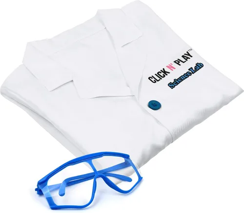 Vista 3 de Click N' Play Juego de rol de Science Lab, color blanco