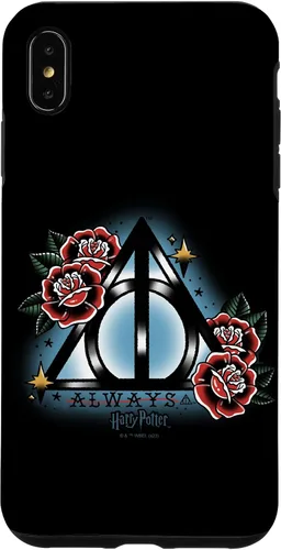 Vista 11 de iPhone 16 Harry Potter Always Deathly Hallows Symbol Floral Portrait Case
