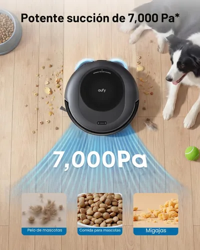 Vista 4 de eufy Omni C20 Robot Aspiradora y Trapeador Combo para Madera y Alfombra