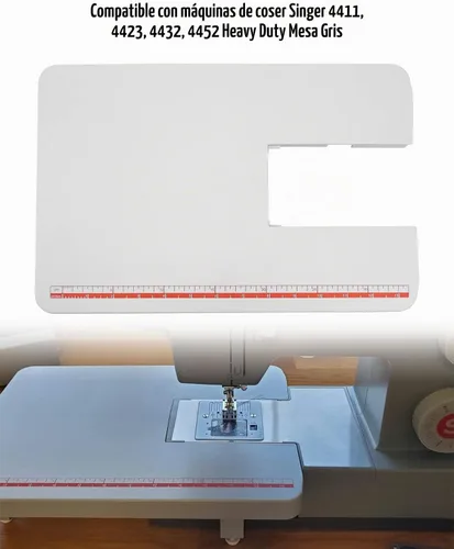 Vista 3 de Mesa de extensión para máquina de coser para Singer 4411 4423 4432 4452