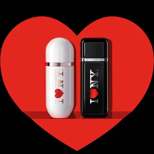 Vista 7 de Carolina Herrera 212 Vip Rose I Love Ny Edition Eau De Parfum Spray para mujer, 2.7 onzas