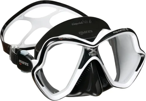 Vista 11 de MARES Unisex Adult X-Vision Ultra Liquidskin Comfortable Scuba Diving Two Window Mask with Silicone Face Piece