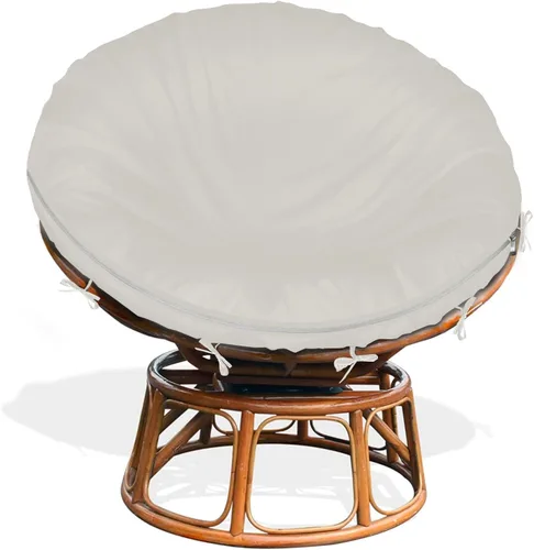 Vista 9 de Papasan Funda de cojín impermeable solamente, (para fundas de cojín para sillas Papasan de 47 a 55 pulgadas, para interiores y exteriores)