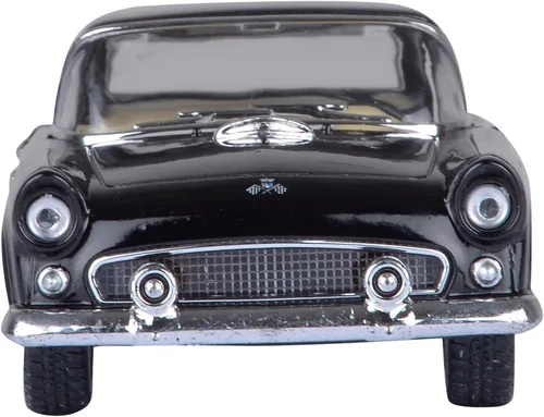 Vista 3 de KiNSMART - 1955 Ford Thunderbird Hard Top 5 "Escala 1:36 Modelo de Metal Toy Classic Car (negro)