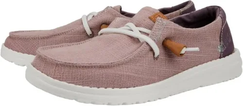 Vista 170 de Hey Dude Wendy - Zapatos de mujer, mocasines sin cordones para mujer, cómodos y ligeros