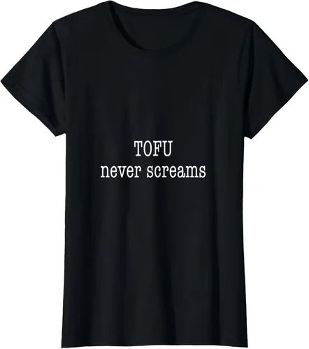 Vista 16 de Tofu Never Screams - Camiseta vegana de bienestar animal