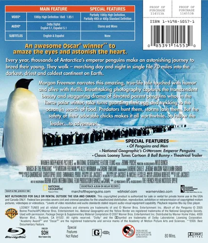 Vista 2 de March of the Penguins Blu-ray
