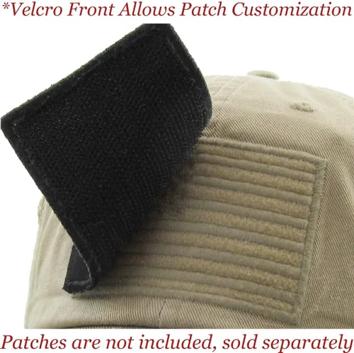 Vista 307 de KBETHOS Tactical Operator Collection USA Fishing Mesh Ballcap Flag Patch America Outdoors Trucker Baseball Cap