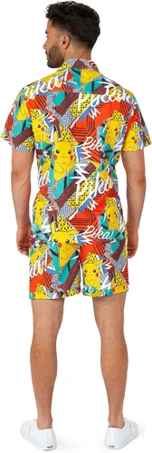 Vista 64 de Opposuits Traje de baño combinado de verano - Conjunto de dos piezas a juego para hombre - Ropa de natación de playa