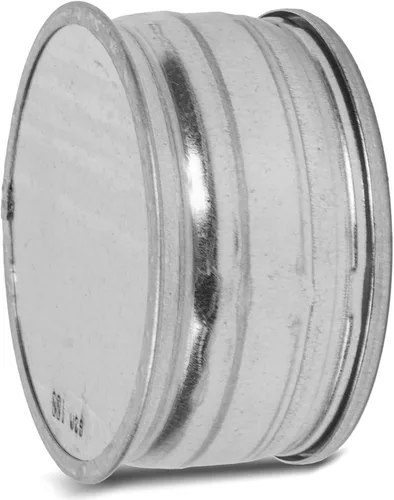 Vista 7 de Repa Market Tapa redonda de 4 pulgadas para conducto de secador, tapa en T de acero galvanizado, tapón de metal, cubierta de tubería para interiores