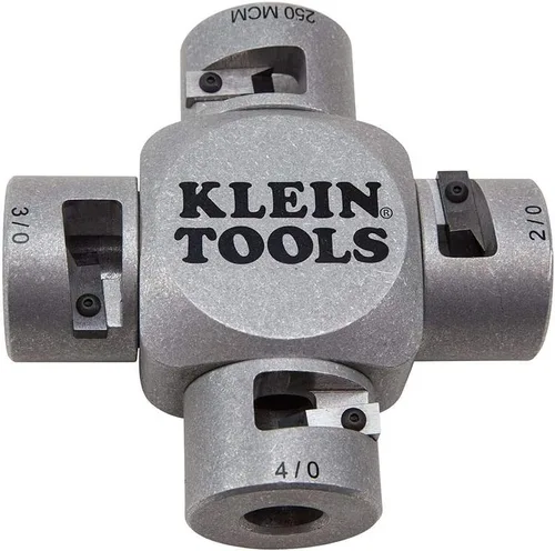 Vista 2 de Klein Tools Pelacables grande (2/0-250 MCM) y doblador de cables, 12 pulgadas
