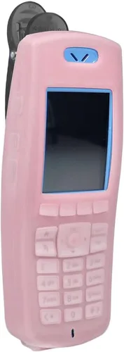 Vista 8 de Funda de gel de silicona azul para teléfonos Polycom SpectraLink 8440 y 8400: 2310-37180-002